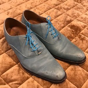 JOHN FLUEVOG Vintage Twin Turbine Oxford